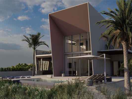 Contemporary Architecture Chalk Sound Turks and Caicos